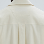 JUUN.J (Унисекс) Рубашка [CORE] Summer Linen Open-Collar Loose-Fit Short-Sleeve Shirt – Ivory