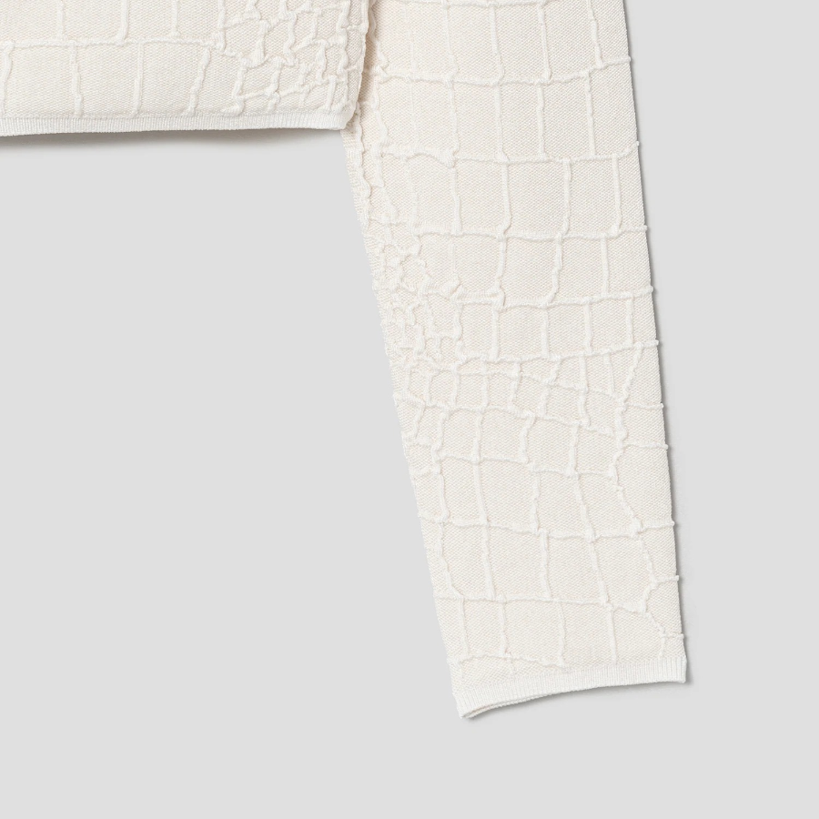 JACQUEMUS Le Cardigan Scala - Off-White