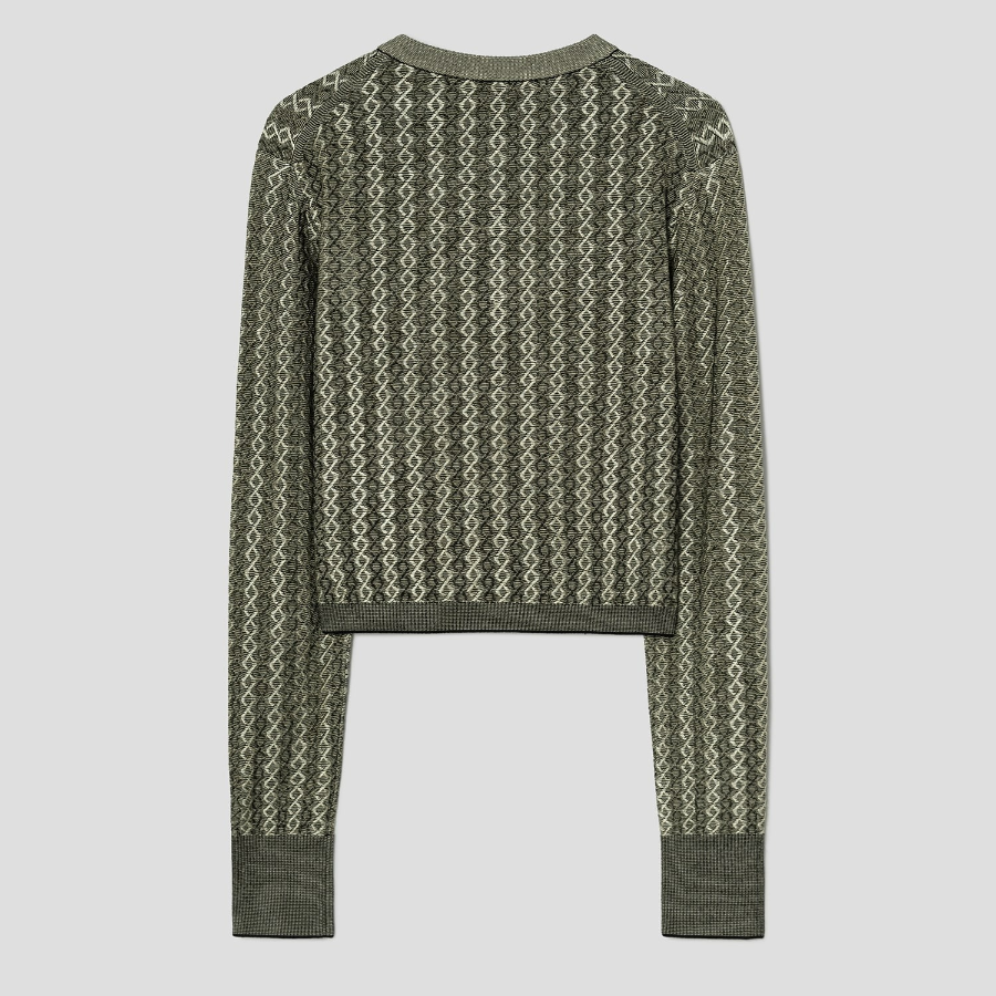 JACQUEMUS Le Cardigan Marino - Multi-Black