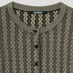 JACQUEMUS Le Cardigan Marino - Multi-Black