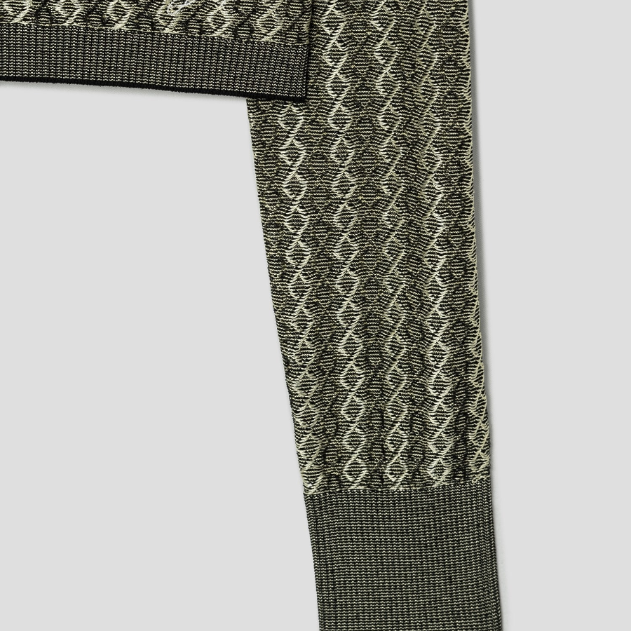 JACQUEMUS Le Cardigan Marino - Multi-Black