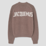 JACQUEMUS Le Cardigan Jacquemus - Light Brown