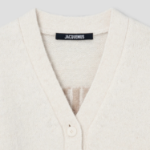 JACQUEMUS Le Cardigan Jacquemus - Light Beige