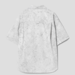 JUUN.J (Унисекс) Рубашка [CORE] Coal Cotton Oversized Short-Sleeve Shirt – Light Grey