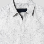 JUUN.J (Унисекс) Рубашка [CORE] Coal Cotton Oversized Short-Sleeve Shirt – Light Grey