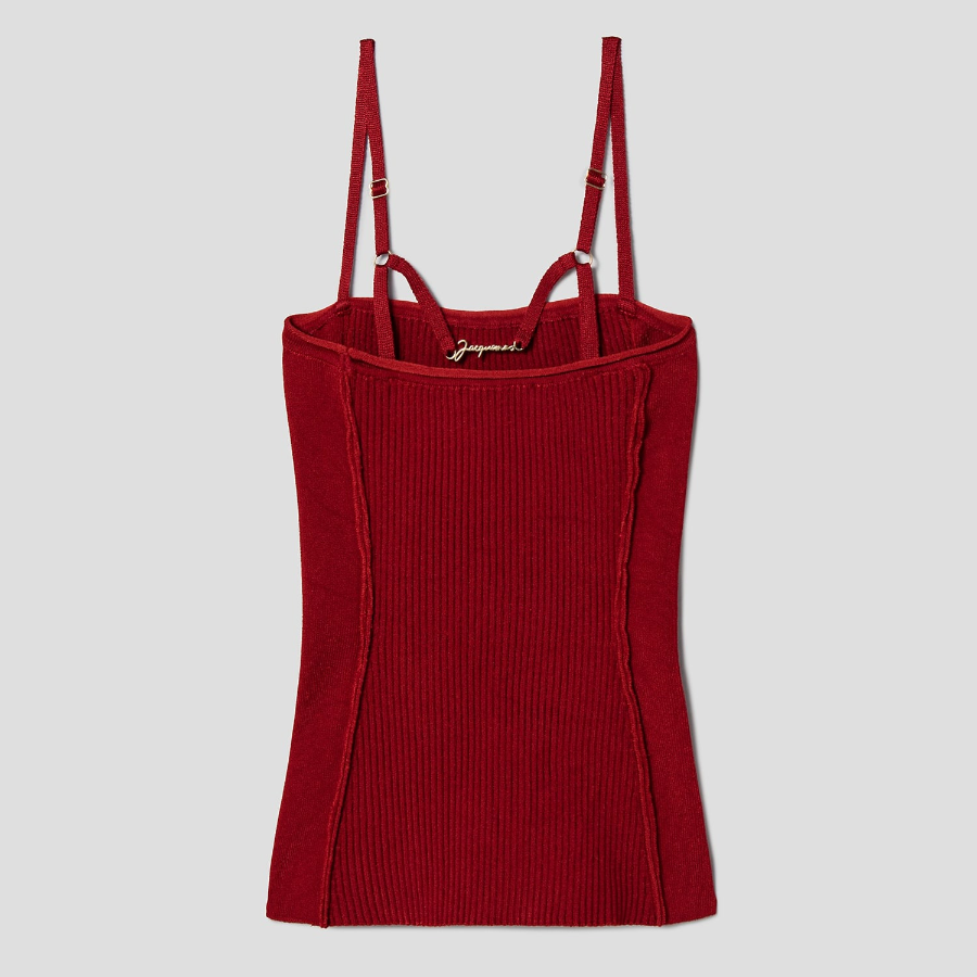 JACQUEMUS Le Haut Sierra - Dark Red