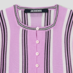 JACQUEMUS Le Cardigan Spiaggia - Multi-Pink