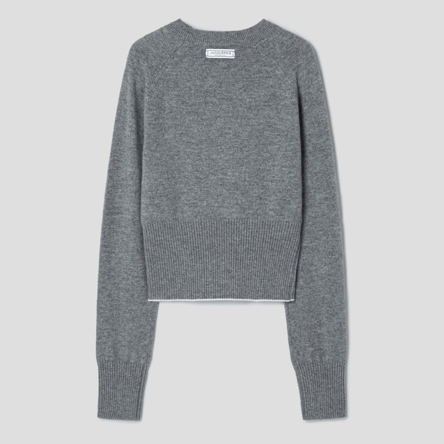 JACQUEMUS La Maille Soglia - Grey