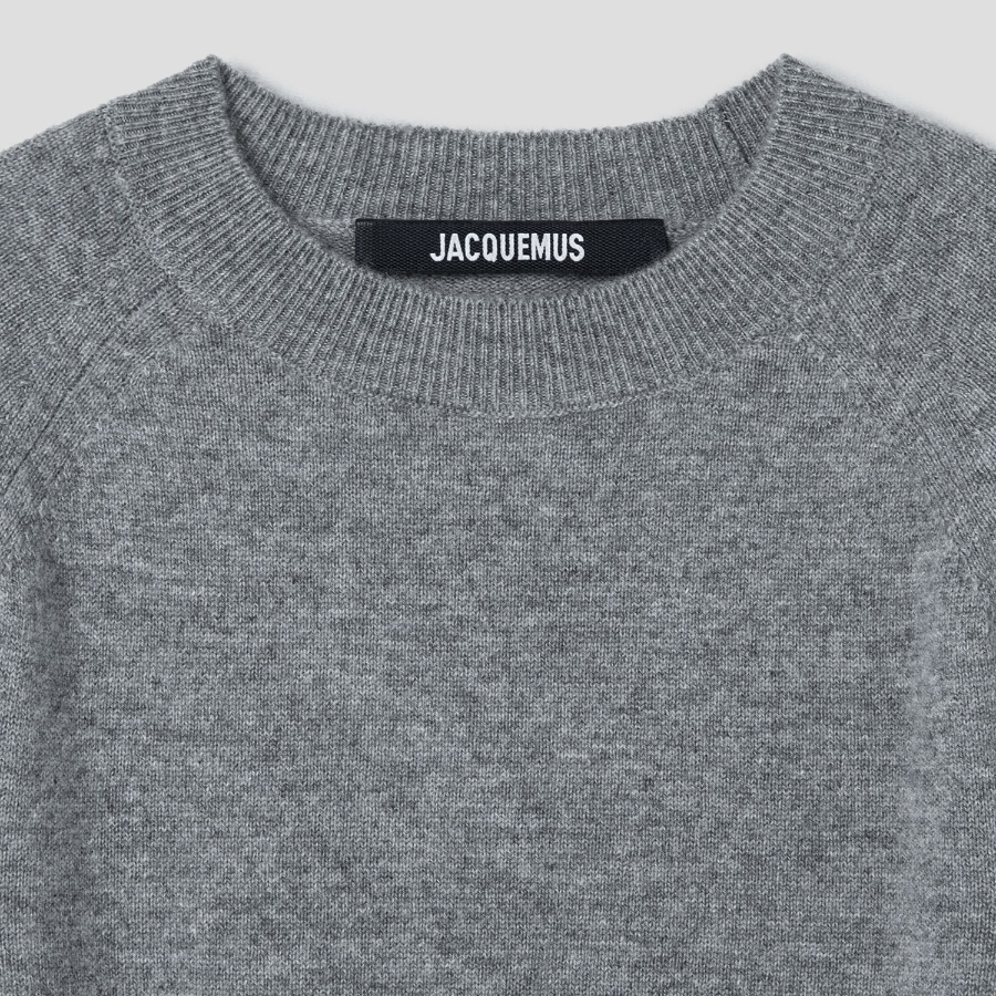 JACQUEMUS La Maille Soglia - Grey