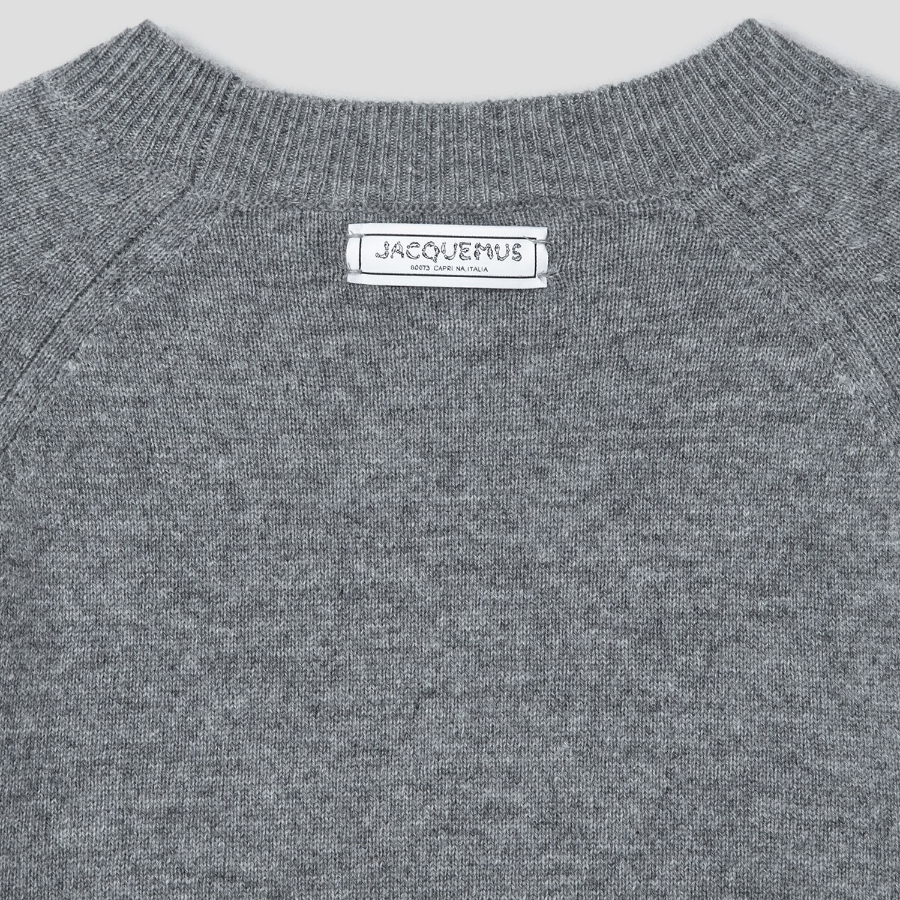 JACQUEMUS La Maille Soglia - Grey