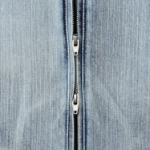 JUUN.J (Унисекс) Рубашка Denim Zip-Up Short-Sleeve Shirt – Blue