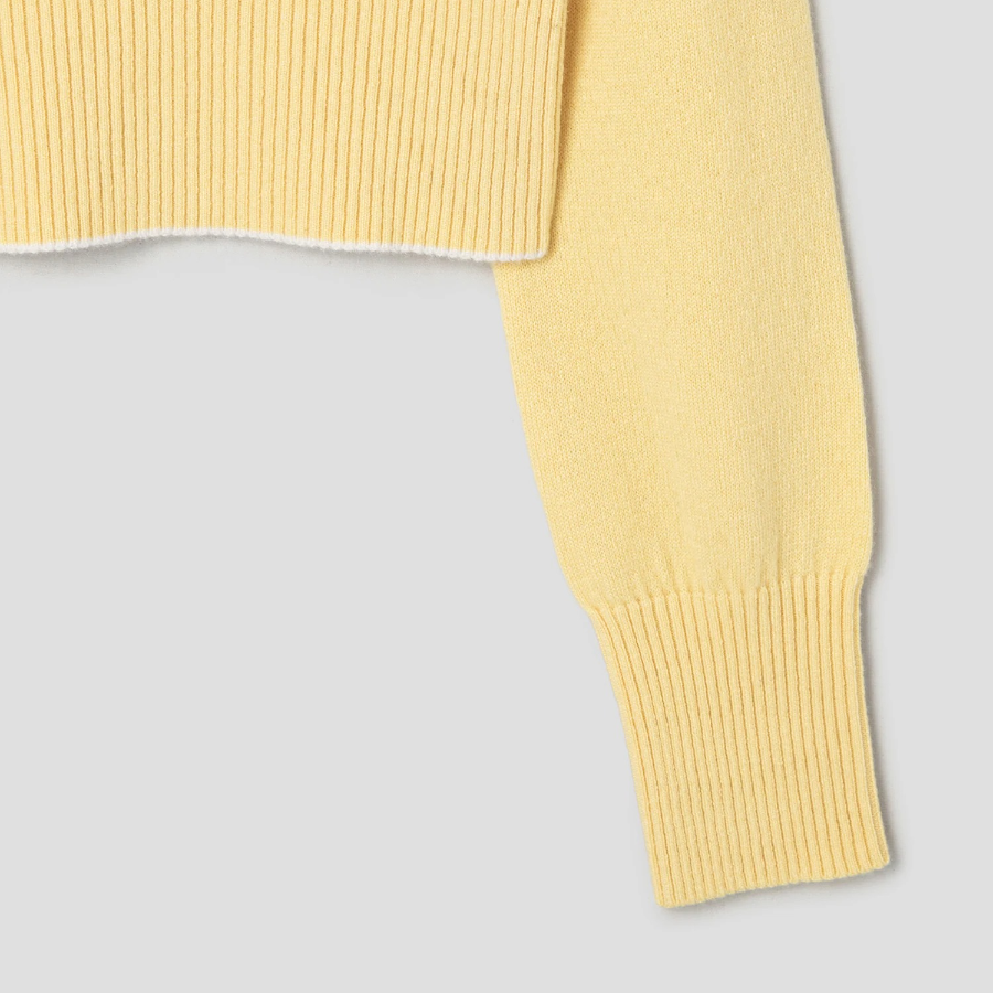 JACQUEMUS La Maille Soglia - Light Yellow