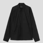 JUUN.J (Унисекс) Рубашка [CORE] Crispy Cotton Coach Shirt – Black