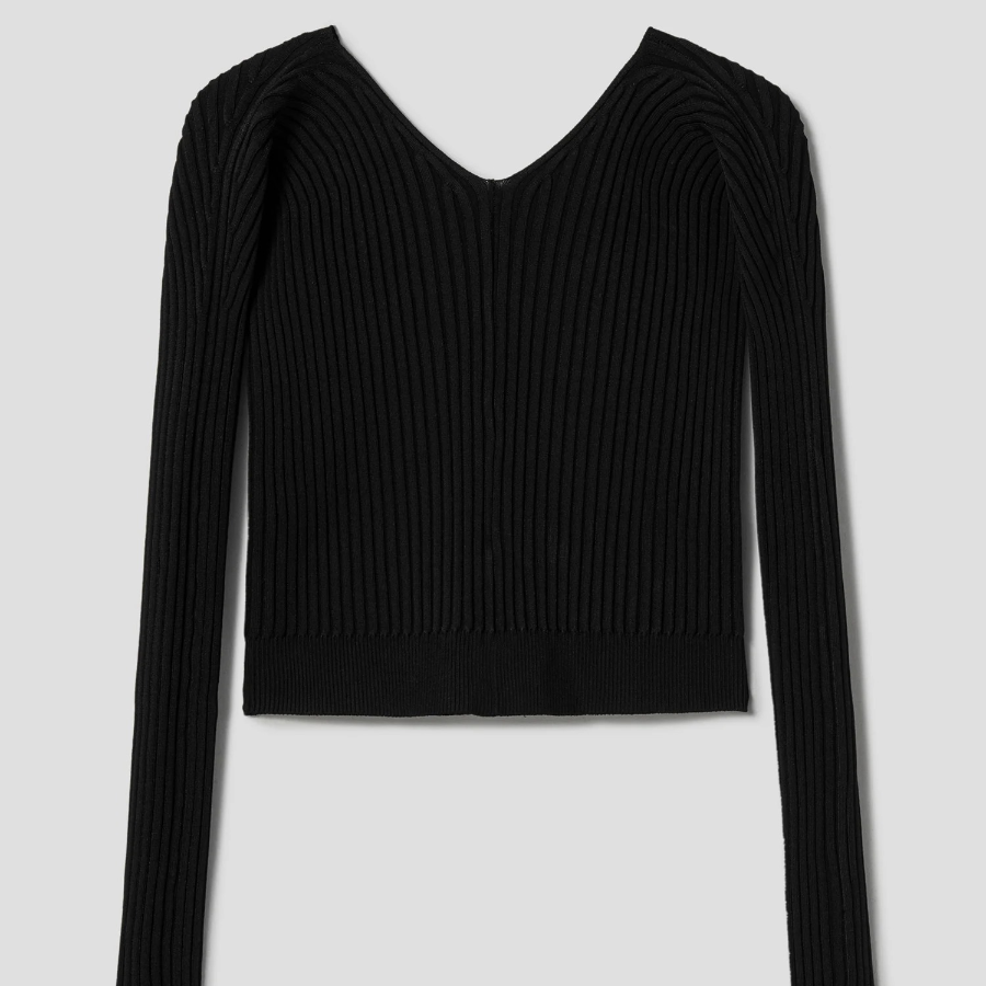JACQUEMUS La Maille Pralu Longue - Black