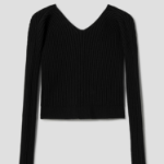 JACQUEMUS La Maille Pralu Longue - Black