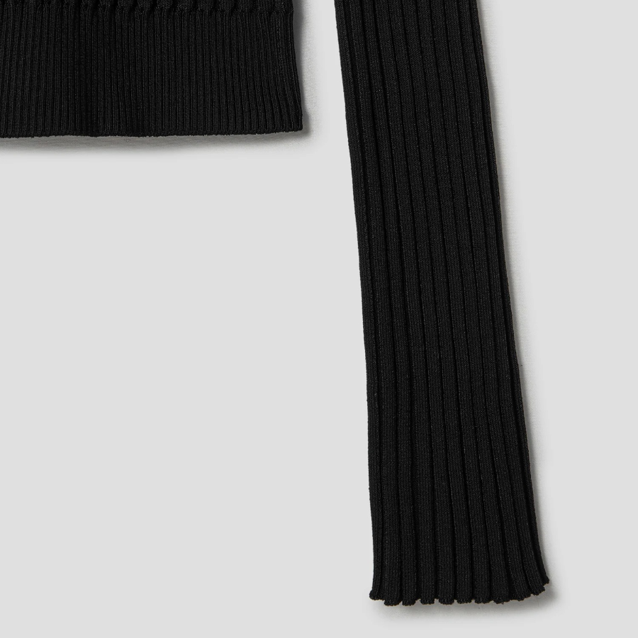 JACQUEMUS La Maille Pralu Longue - Black