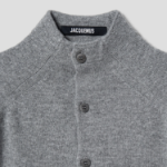 JACQUEMUS Le Cardigan Pitatto - Grey