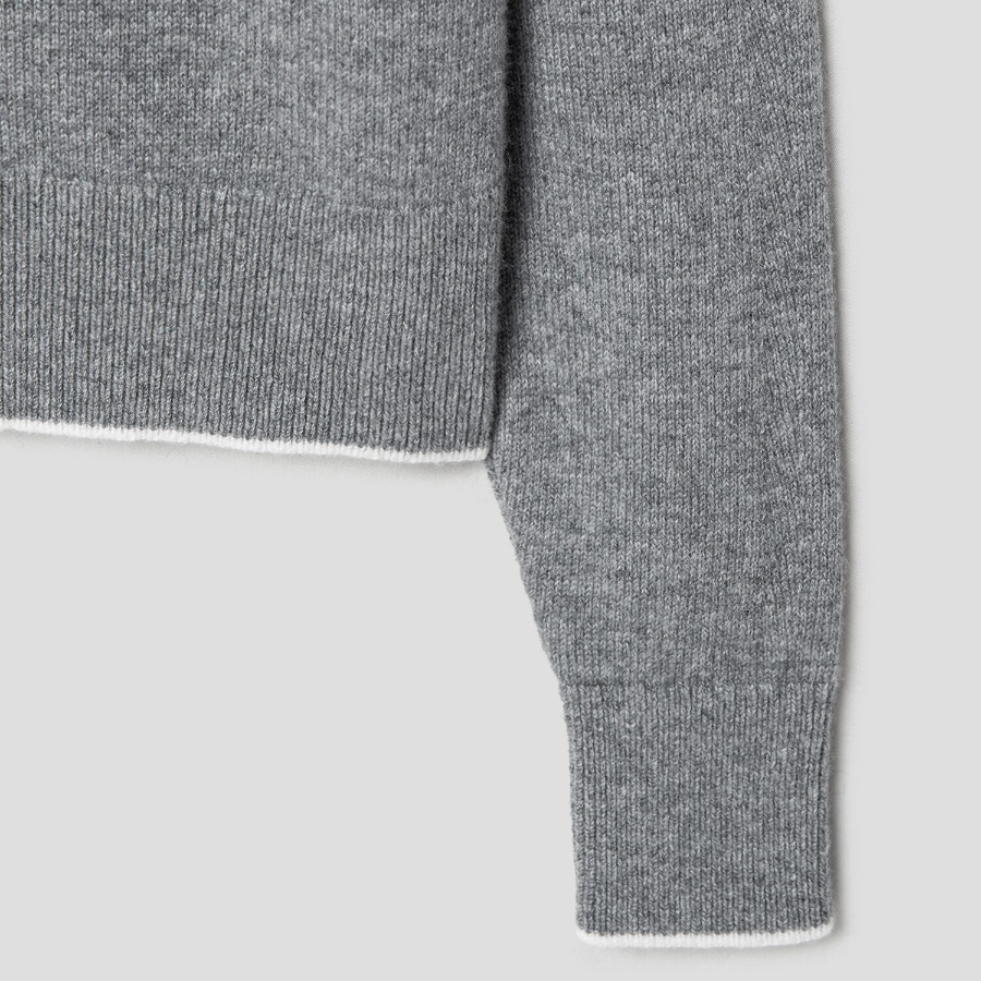 JACQUEMUS Le Cardigan Pitatto - Grey