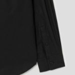 JUUN.J (Унисекс) Рубашка [CORE] Back Slit Zip Semi-Overfit Shirt – Black