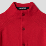 JACQUEMUS Le Cardigan Pitatto - Red