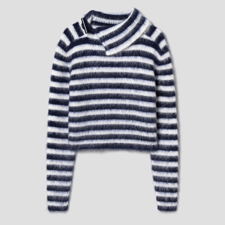 JACQUEMUS Le Pull Marina - Multi-Navy