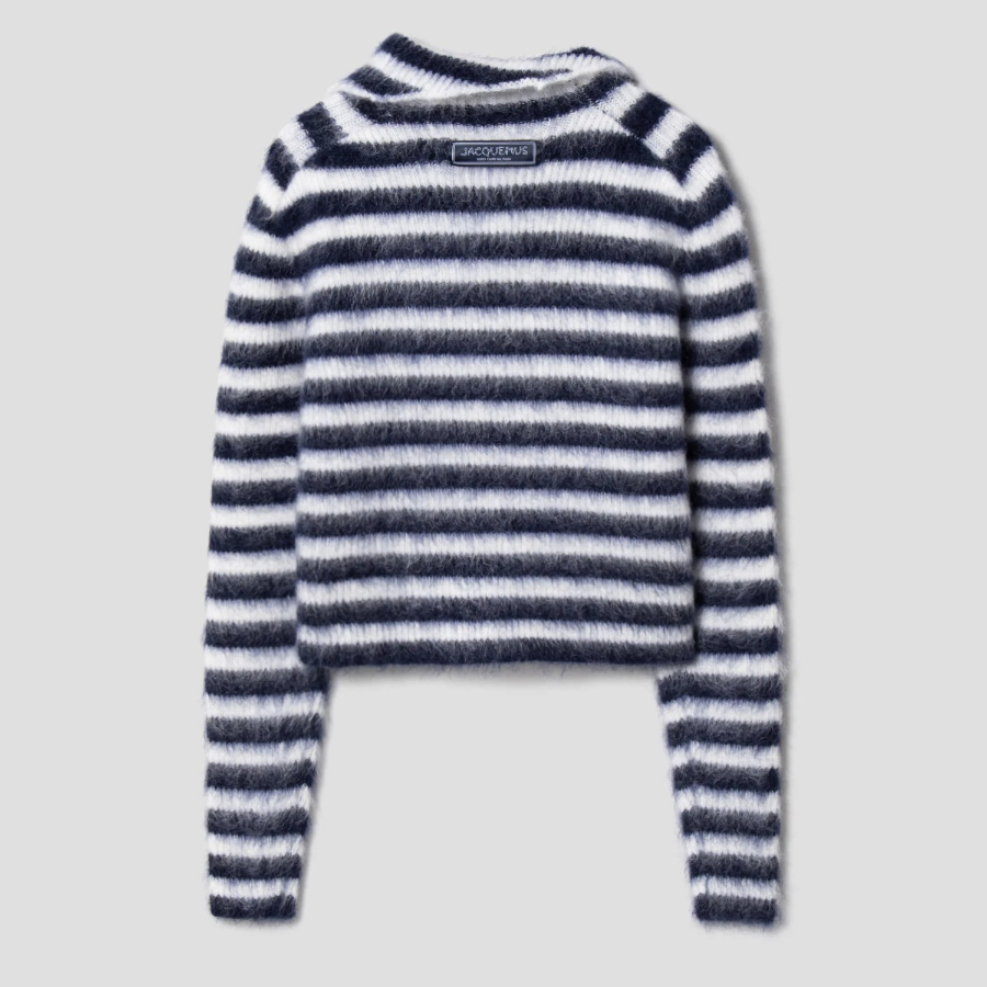 JACQUEMUS Le Pull Marina - Multi-Navy