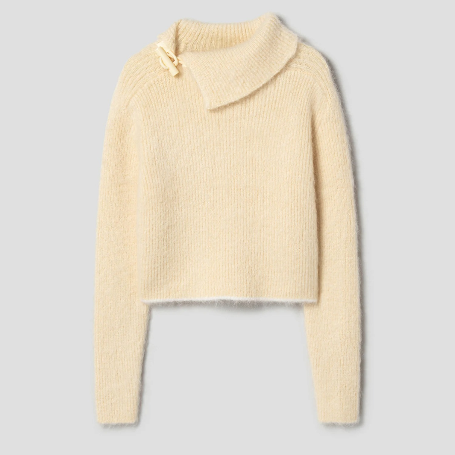 JACQUEMUS Le Pull Marina - Light Yellow