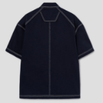 JUUN.J (Унисекс) Рубашка Cotton Work Pocket Short Sleeve Shirt – Navy