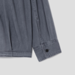 JUUN.J (Унисекс) Рубашка Light Denim Coach Shirt – Grey