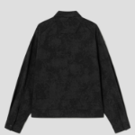 JUUN.J (Унисекс) Рубашка-куртка Painting Stripe Diagonal Zip-Up Shirt Jumper – Black