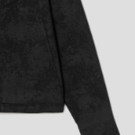 JUUN.J (Унисекс) Рубашка-куртка Painting Stripe Diagonal Zip-Up Shirt Jumper – Black