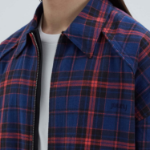 JUUN.J (Унисекс) Рубашка Red Check Reversible Semi-Oversized Shirt – Blue/Red