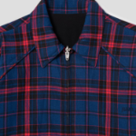 JUUN.J (Унисекс) Рубашка Red Check Reversible Semi-Oversized Shirt – Blue/Red