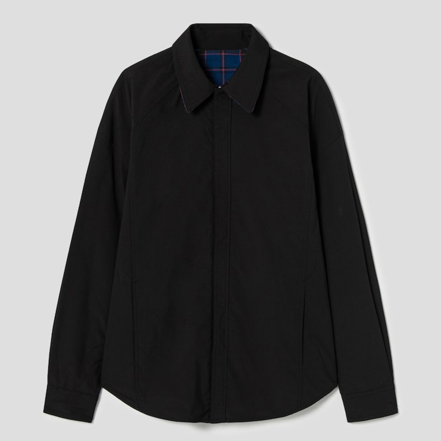 JUUN.J (Унисекс) Рубашка Red Check Reversible Semi-Oversized Shirt – Blue/Red