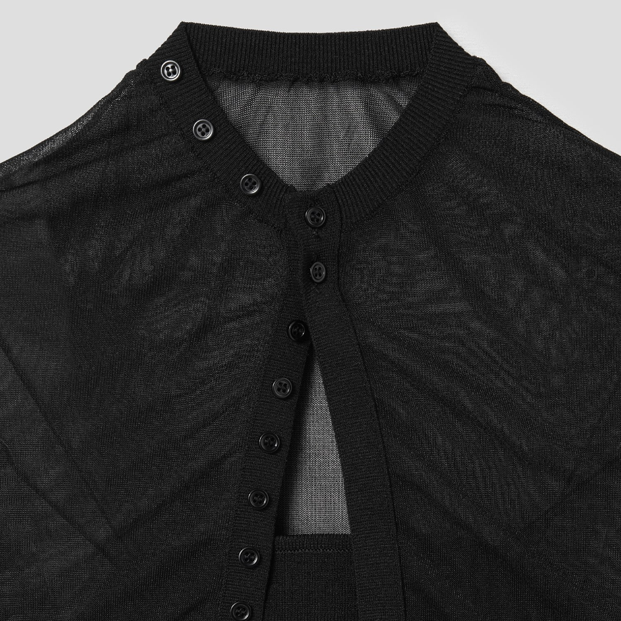 JACQUEMUS Le Haut Capa - Black