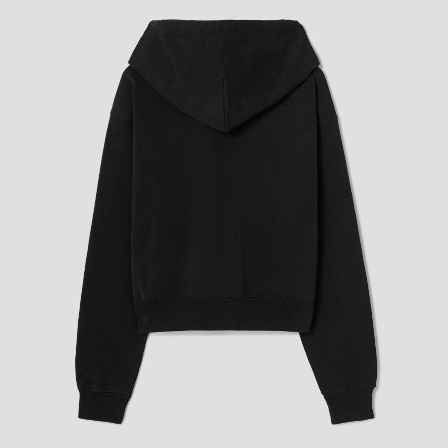 JACQUEMUS Le Hoodie Gros Grain - Black