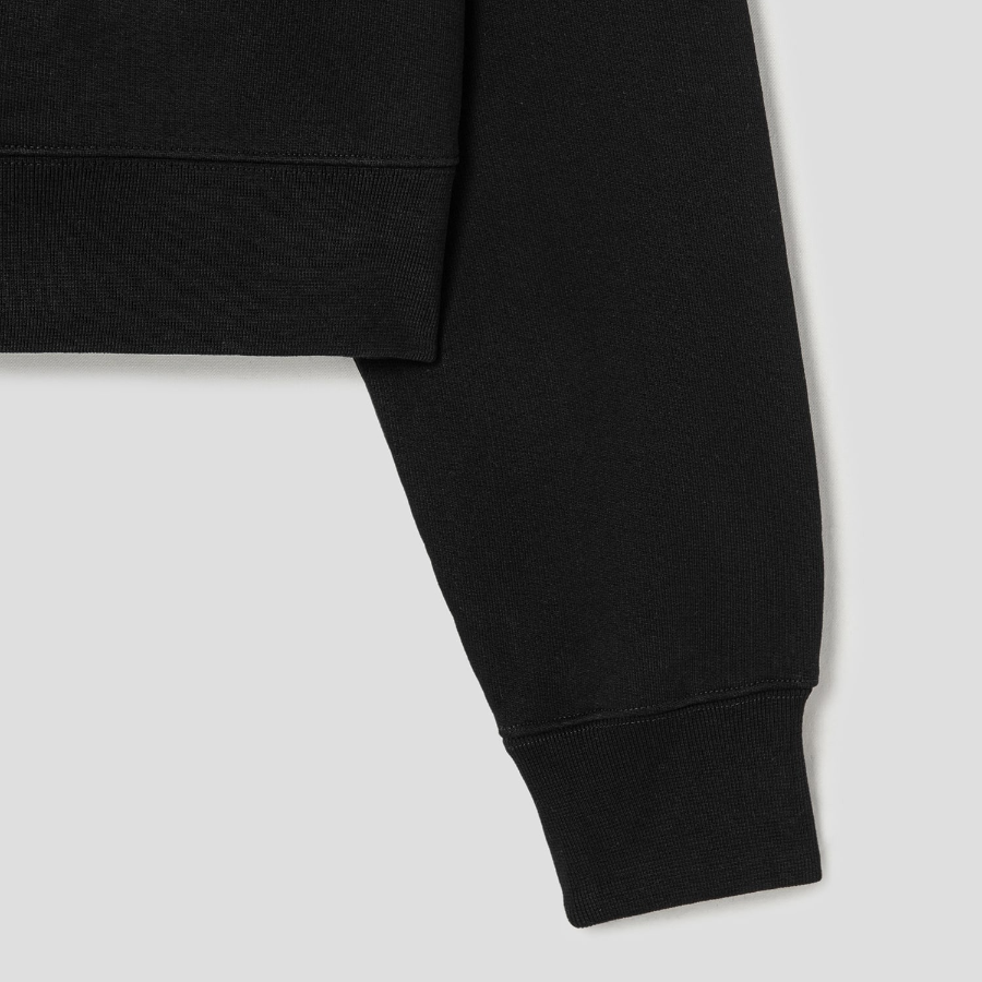 JACQUEMUS Le Hoodie Gros Grain - Black