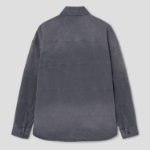 JUUN.J (Унисекс) Рубашка Horizontal Cut Dyed Loose-Fit Shirt – Grey