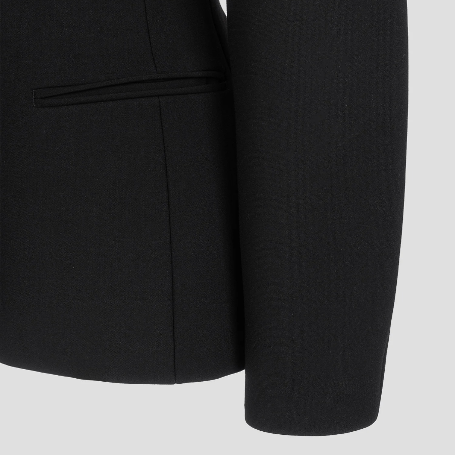 JACQUEMUS La Veste Ovalo - Black
