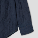 JUUN.J (Унисекс) Рубашка Wrinkled Denim Loose-Fit Shirt – Navy