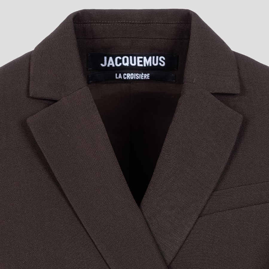 JACQUEMUS La Veste Tibau - Dark Brown