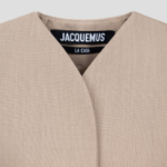 JACQUEMUS La Veste Ovalo - Beige