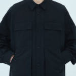JUUN.J (Унисекс) Рубашка Light Cotton Work Pocket Shirt – Black