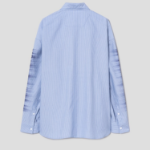 JUUN.J (Унисекс) Рубашка ARCHIVE Lettering Semi-Oversized Shirt – Blue