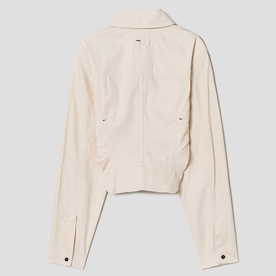 JACQUEMUS La Chemise De-Nîmes Rita - Off-White