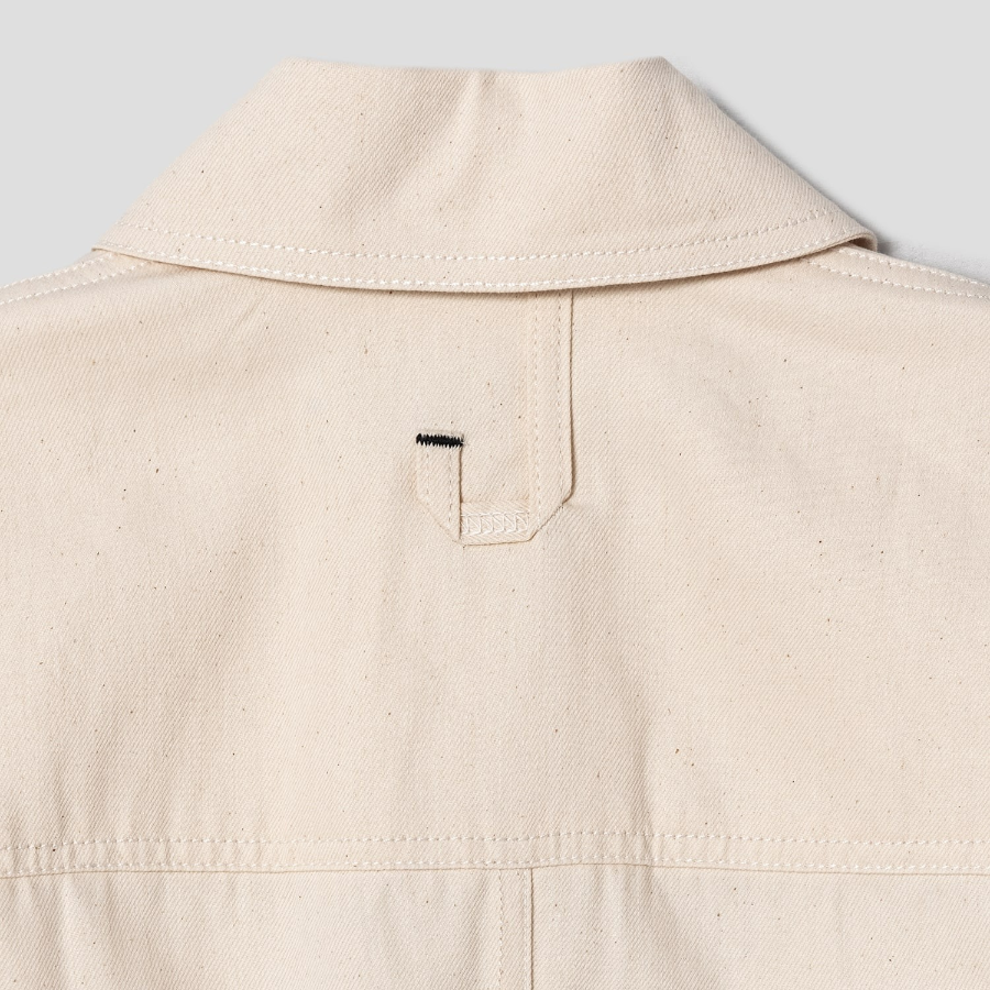 JACQUEMUS La Chemise De-Nîmes Rita - Off-White