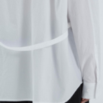 JUUN.J (Унисекс) Рубашка Belted Detail Loose Fit Shirt – White