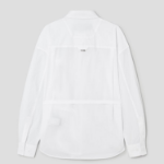 JUUN.J (Унисекс) Рубашка Belted Detail Loose Fit Shirt – White