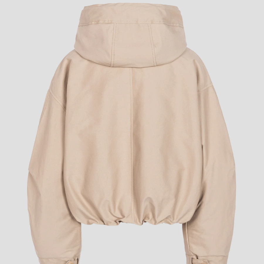 JACQUEMUS La Parka Courte Caraco - Beige