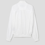 JUUN.J (Унисекс) Рубашка Crispy Cotton Rib Band Oversized Shirt – White